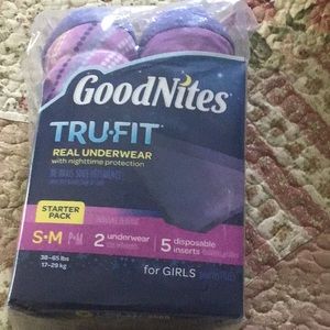 GoodNites TruFit Girls S M Real underwear